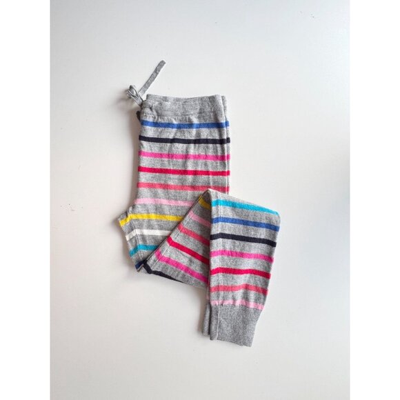 LOVE BY GAP Grey Crazy Stripe Nylon Wool Blend Sweater Leggings Pants, Size S - Picture 3 of 12